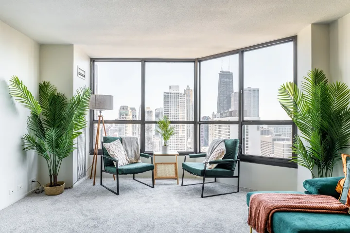 Amazing One Bedroom Downtown Chicago Skyrise Views room for rent